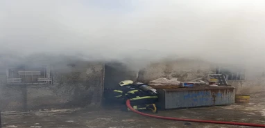 Şanlıurfa’da korkutan yangın! Dumanlar gökyüzünü sardı