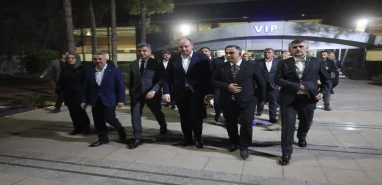 Şanlıurfa'da AK Parti'nin beklediği isim geldi! Komşu ilden karşılamaya geldiler...
