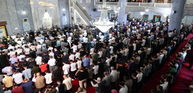 Şanlıurfa’da Kurban Bayramı namazı kılındı