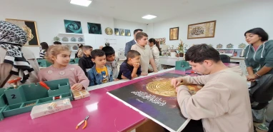 Şanlıurfa’da özel bireyler hem üretiyor hem sosyalleşiyor