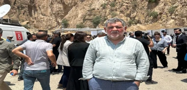 Şanlıurfa Baro Başkanı'ndan Süleymaniye'den çağrı! PKK'nın silah bırakma törenine katıldı