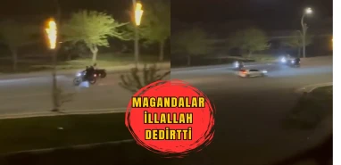 Şanlıurfa'da trafik magandaları illallah dedirtti