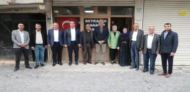 Eyyübiye Belediyesinden mahalle muhtarlarına ziyaret!