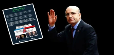 Bakan Şimşek'ten yalan haberlere sert tepki!	 “Üretilen dedikodulara itibar etmeyiniz”