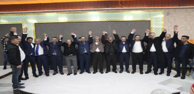 Mersavi aşiretinden Canpolat ve Beyazgül'e destek