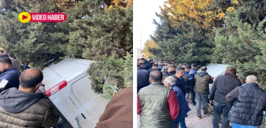 Şanlıurfa’da kaza:   Virajı alamadı fren yerine de gaza basınca...