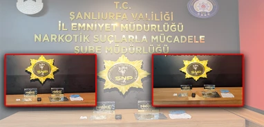 Şanlıurfa’da esrar ve metamfetamin ele geçirildi