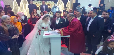 Şanlıurfa’da 22 yılın en anlamlı nikahı