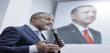 Dolmabahçe'de sürpriz buluşma! Cumhurbaşkanı Nureddin Nebati ile görüştü