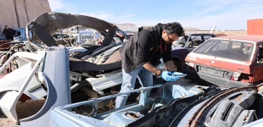 Hasarlı araçları değiştiren suç örgütüne baskın! Şanlıurfa da aralarında