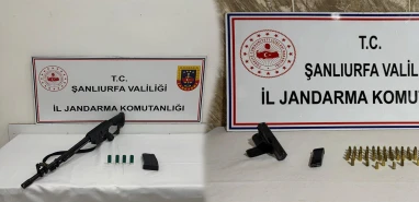 Şanlıurfa'da 3 ilçede silah operasyonu