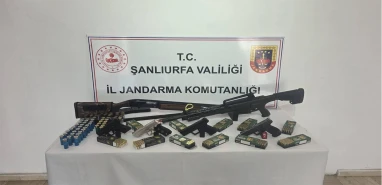 Şanlıurfa’da yasa dışı silahlanmaya darbe! 1 gözaltı