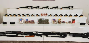 Şanlıurfa’da büyük silah operasyonu: 9 kişi yakalandı