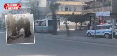 Şanlıurfa’da otobüste panik anları! Arka kapıdan düşen kadın hastanelik oldu