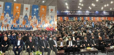Şanlıurfa'nın iki ilçesinde gençlik kolları kongresi yapıldı! Yeni başkanlar belli oldu