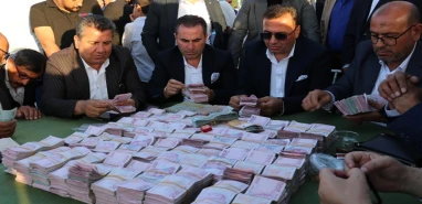 Milyonluk aşiret düğünü: Takı töreni 5 saat sürdü
