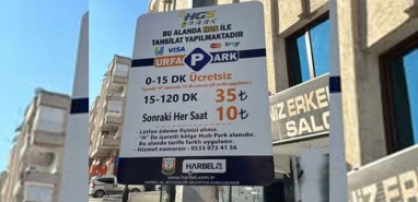 Şanlıurfa’da otopark ücretlerinin HGS ile tahsili tepki çekti