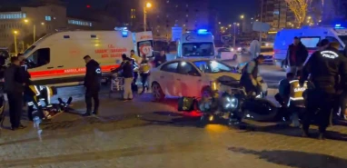 Şanlıurfa'da feci kaza! 2 polis yaralandı