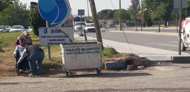 Şanlıurfa yolları engellilerin engelini arttırıyor