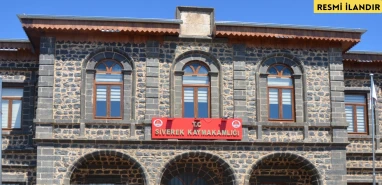 SİVEREK KAYMAKAMLIĞI'NDAN TAŞINMAZMAL SATIŞ İLANI