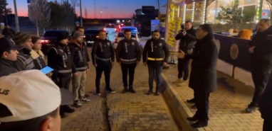 Emniyet müdürü katıldı! İlçede huzur operasyonu
