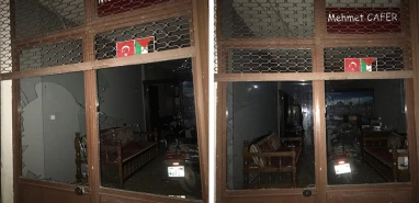 Şanlıurfa'da bir iş yerine saldırı düzenlendi