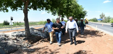 Vali Şıldak tarih verdi! Şanlıurfa’nın havalimanı yolu geceyi gündüze çevirecek