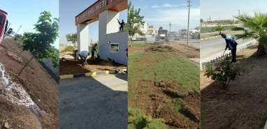 Akçakale’de yeşil dönüşüm: Park, okul, cami…