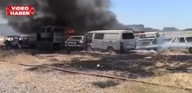 Şanlıurfa’da ‘milli servet’ kül oldu!