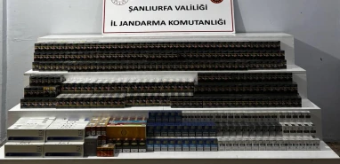 Şanlıurfa’da binlerce kaçak ürüne el konuldu! 22 şüpheliye işlem