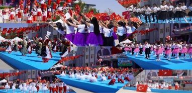 Şanlıurfa'da 23 Nisan coşkuyla kutlandı