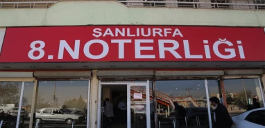 Şanlıurfa’da boş kalan noterlik için atama yapılacak! 20 milyon lira geliri var…