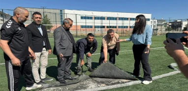 Viranşehir’de stadyum tepkisi: Bu sahayı mı layık görüyorsunuz?