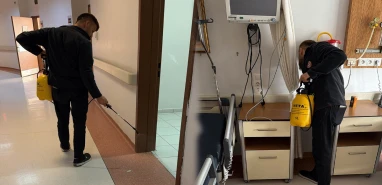 Gazete İpekyol gündeme getirdi! Şanlıurfa’da hastane komple ilaçlandı