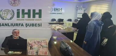 Şanlıurfa’da Suriyeli kadınlardan Gazze’ye anlamlı destek!