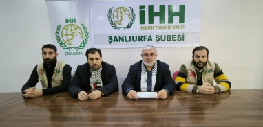 Şanlıurfa İHH Filistin için ‘gemi’ kampanyasına destek bekliyor