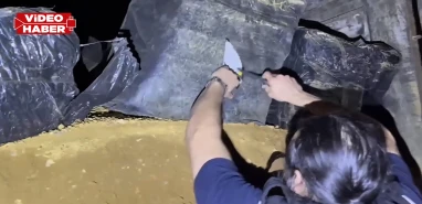 Şanlıurfa’da milyonluk kaçak yük polise takıldı!