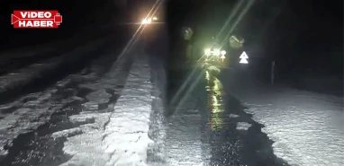 Şanlıurfa’da dolu yağışında ilginç anlar! Yardıma giderken sunuculuk yaptı