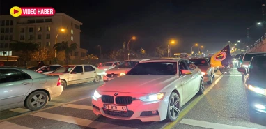Şanlıurfa'da sanki hiç şampiyonluk görmemiş gibi kutlama var