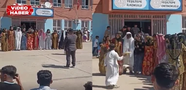 Akçakale’de 23 Nisan’da büyük coşku! Halaylarla kutlama yapıldı