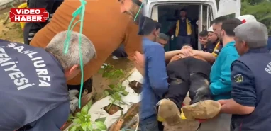 Şanlıurfa’da feci kaza! Serada çalışırken kalçasına demir saplandı