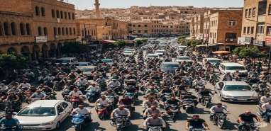 Şanlıurfa trafiği Pakistan trafiğine dönüşüyor