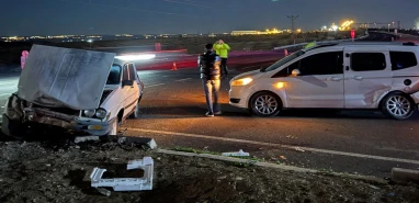 Şanlıurfa’da trafikte kontrol kaybı kazaya yol açtı!