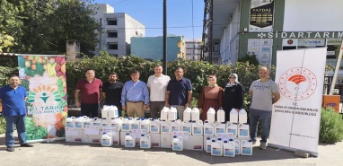 Şanlıurfa’da hasat döneminde ilaç gibi destek!