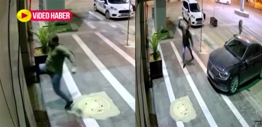 Şanlıurfa’da belediye binasına saldırı! O anlar kamerada