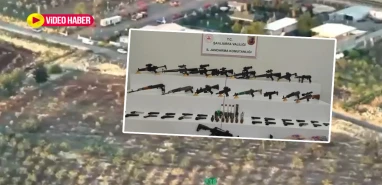 Şanlıurfa’da ev değil cephanelik çıktı: 17 el bombası, 23 bin fişek…