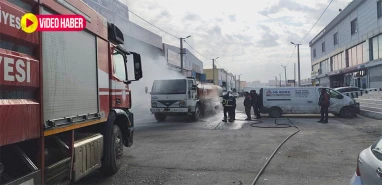 Şanlıurfa’da faciaya ramak kaldı: Yakıt tankeri alev aldı!