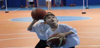 Şanlıurfa’da geleceğin basketbol yıldızları yetişiyor!