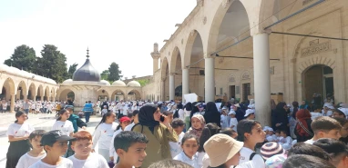Şanlıurfa’da “Kudüs Provası”: Binlerce genç akın etti