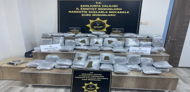 Şanlıurfa’da paketler halinde kilolarca ele geçirildi!